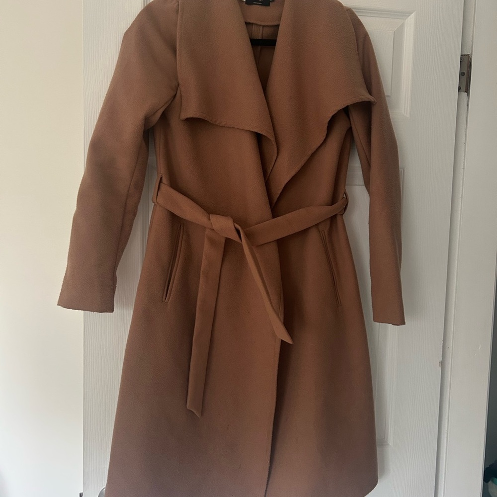 Only Women's Tan Trench Coat
